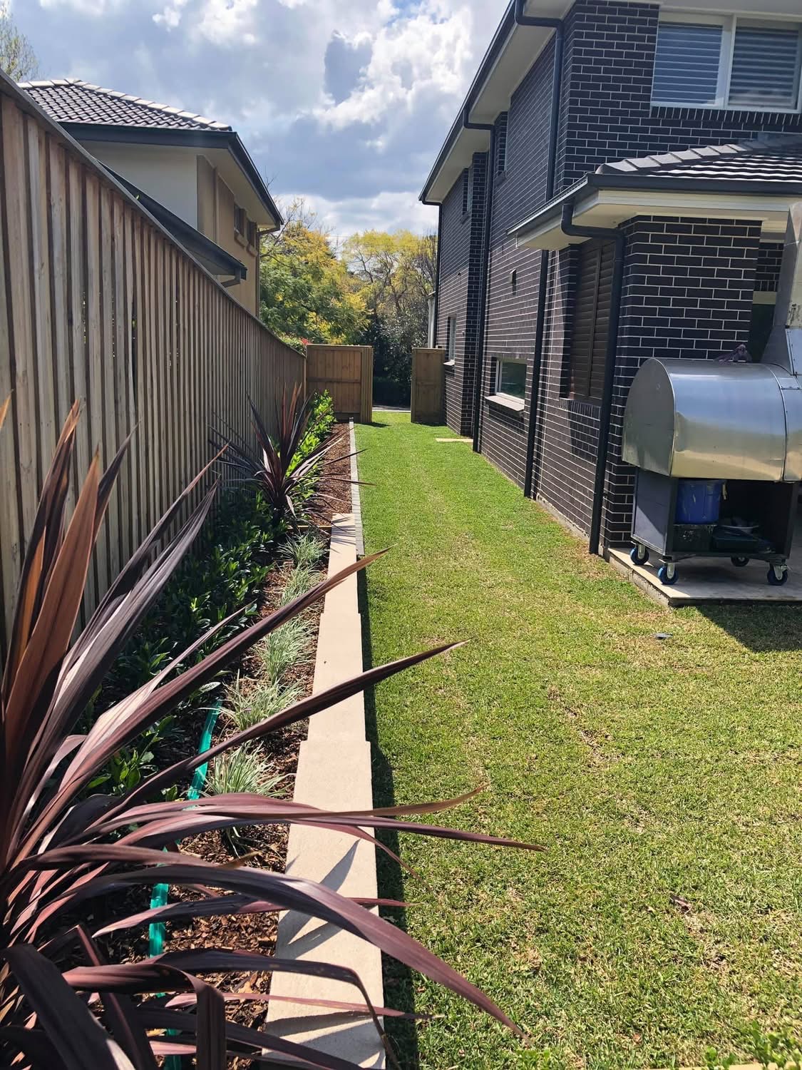 After: Side yard reset